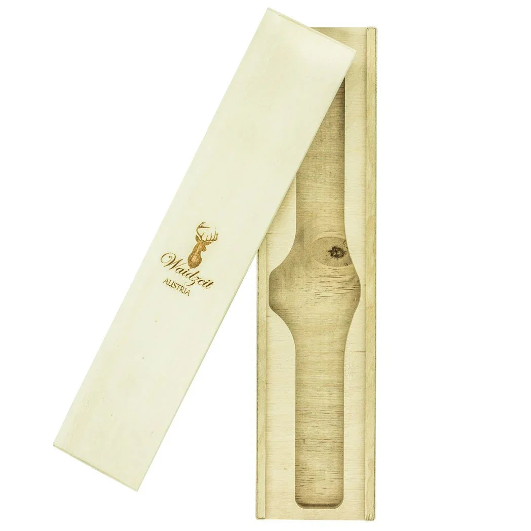 balenie na drevene hodinky