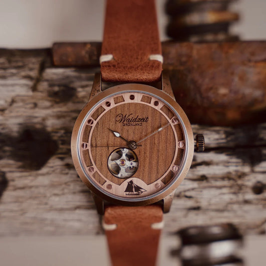 Automatické hodinky Grönland Vintage Bronze