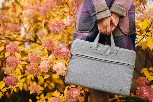 Gregor laptoptáska – szürke loden
