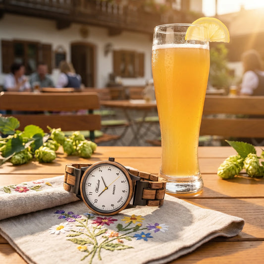 Bierzeit női fa karóra