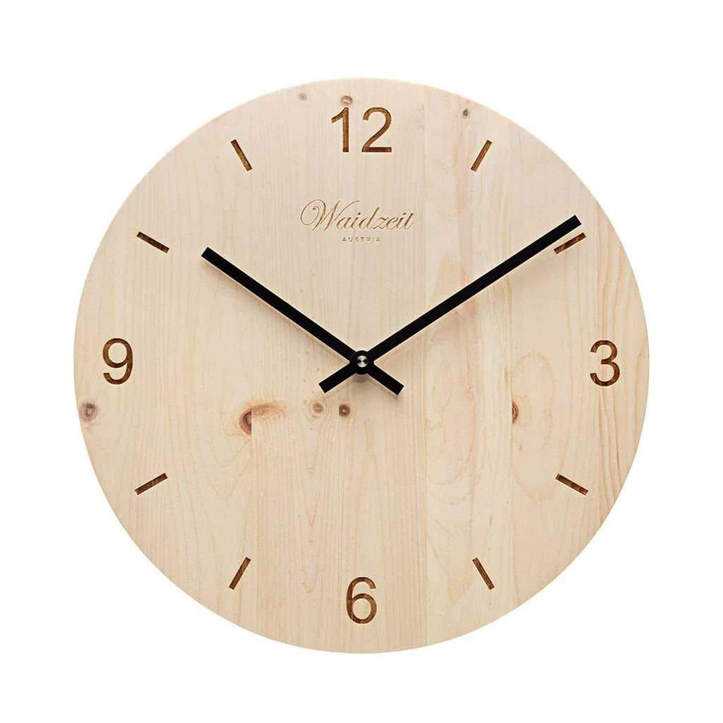 Fából készült falióra Tempus Pine