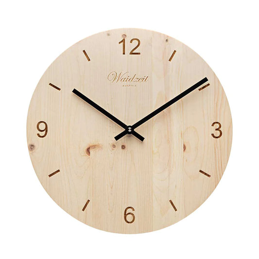 Fából készült falióra Tempus Pine