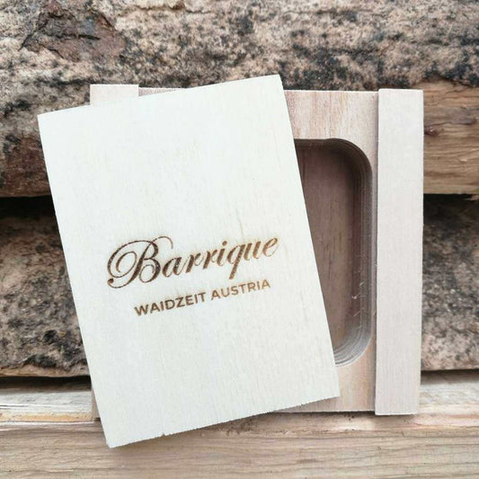 drevana krabicka na nausnice