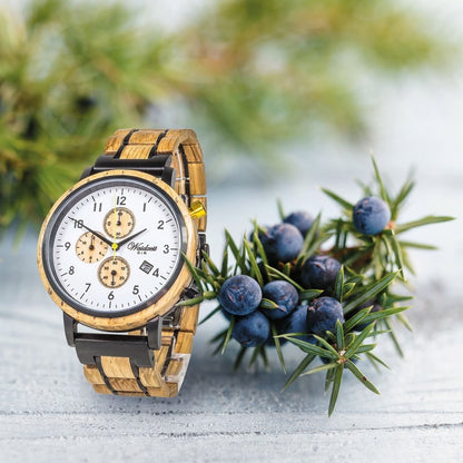 Férfi Fa Watch