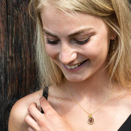 Diófa Arany fa nyaklánc