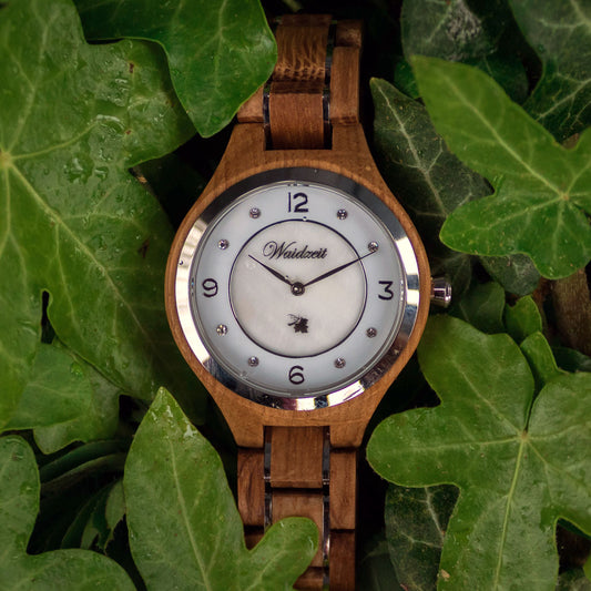 waidzeit drevene damske hodinky